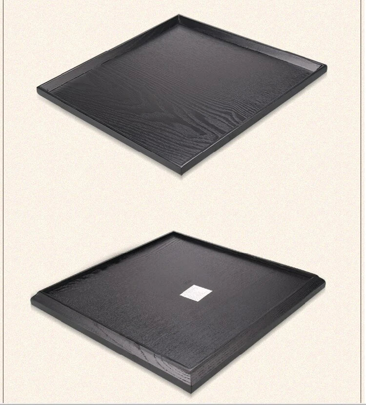 Modern Black Serving Tray