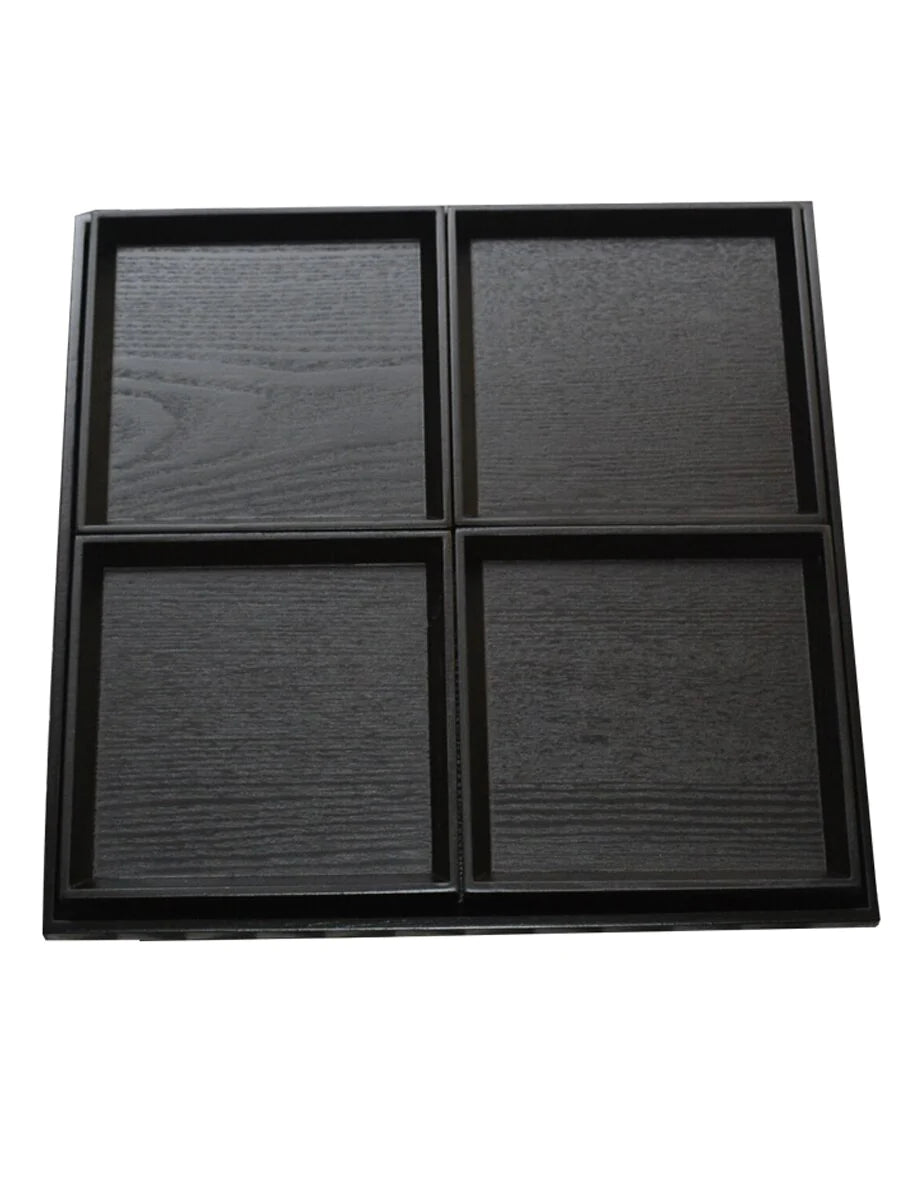Modern Black Serving Tray